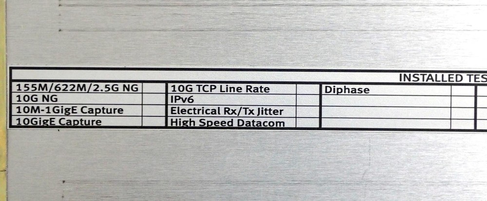 JDSU MSAM C0400 4G MultiServices Application Module