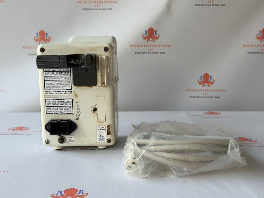 AC Site-Saver Volumetric Controller Infusion Pump Unit w/ Cable - AS IS