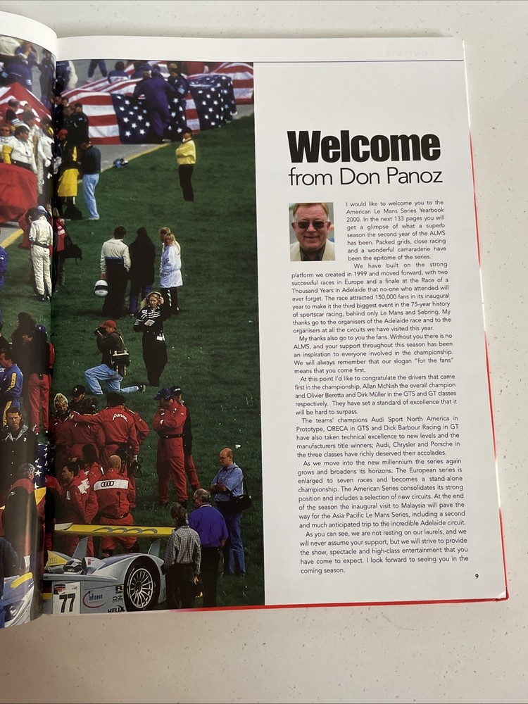 2000 American Le Mans Series Yearbook Hardback