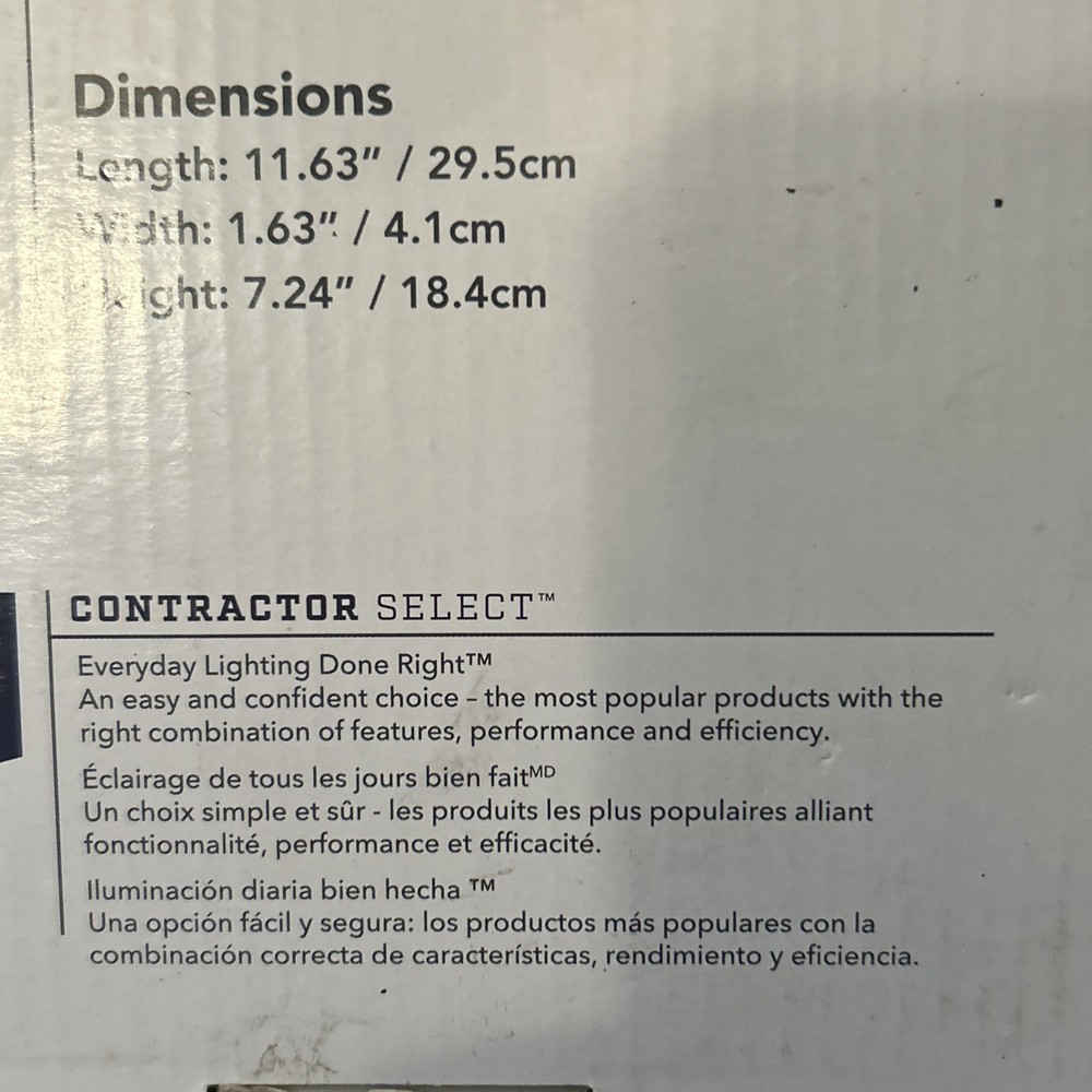 Lithonia Lighting EXRG EL M6 Thermoplastic LED Exit Light, Switchable Red/Green