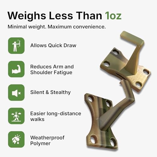 Compound Bow Holder for Hunting – Hands-Free Sling Accessory for Hunters –