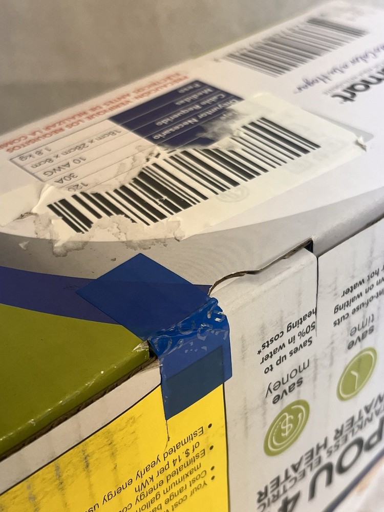 NEW SEALED Ecosmart 4T Temperature Controlled Tankless Electric Water Heater