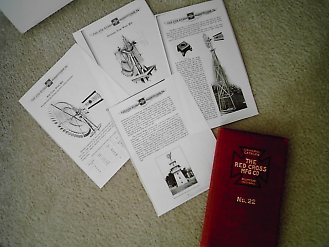 Red Cross Wood D. Stroke Windmill Descriptive Guide
