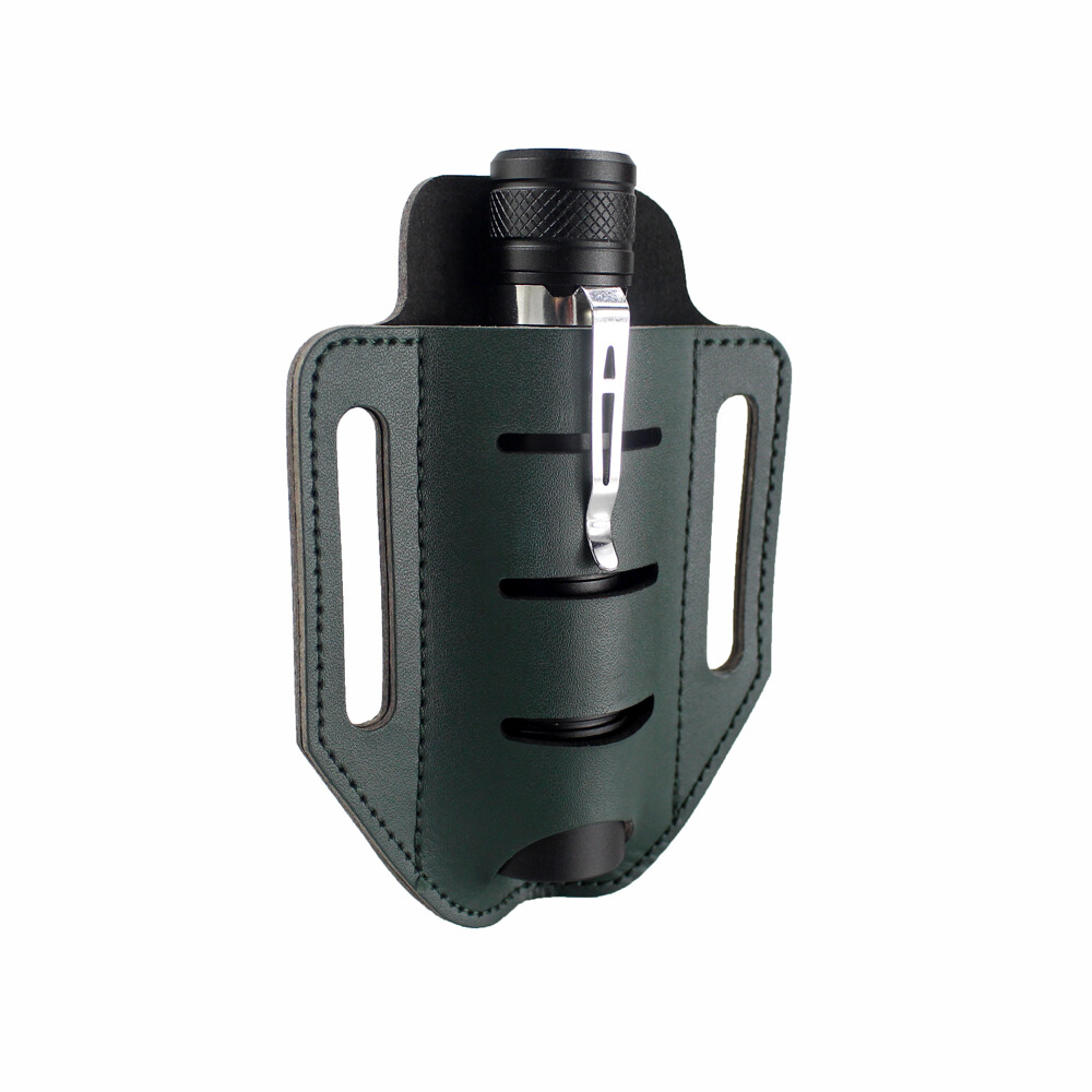 Single Pocket Multitools Holder Leather Tool Sheath Organizer Belt Pouch