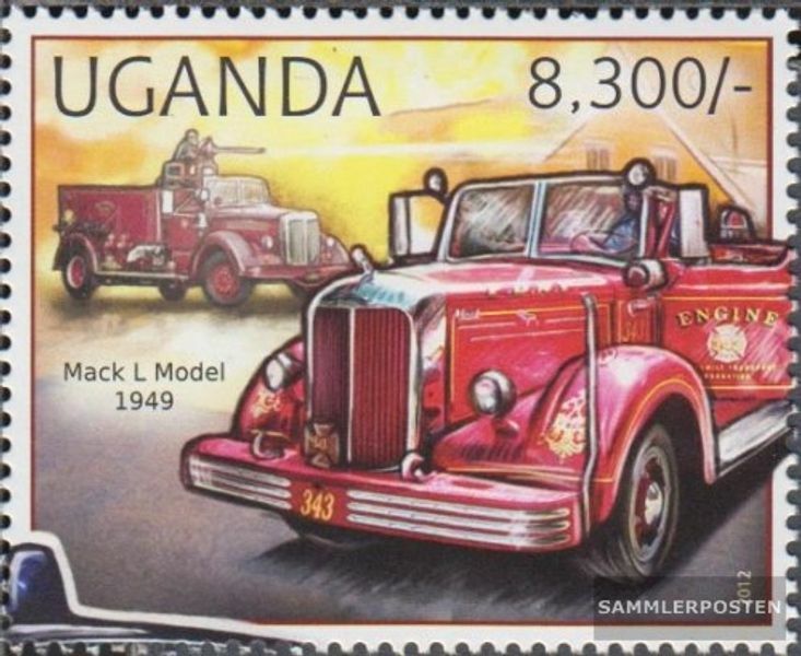 uganda 2905 MNH 2012 Einsatzfahrzeuge