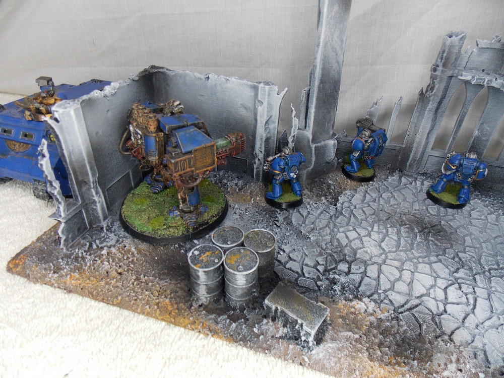 WARGAMING TERRAIN PAINTED BUILDING