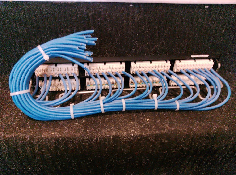 CommScope 760180059 Panel Module 48 Port Server Rack Cat5 Cat6 Cabinet Mount IT