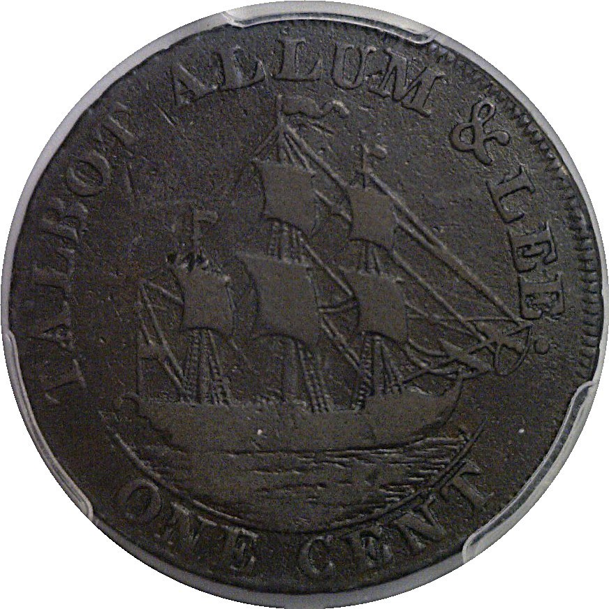 1794 Talbot, Allum, & Lee Colonial Cent PCGS F-15