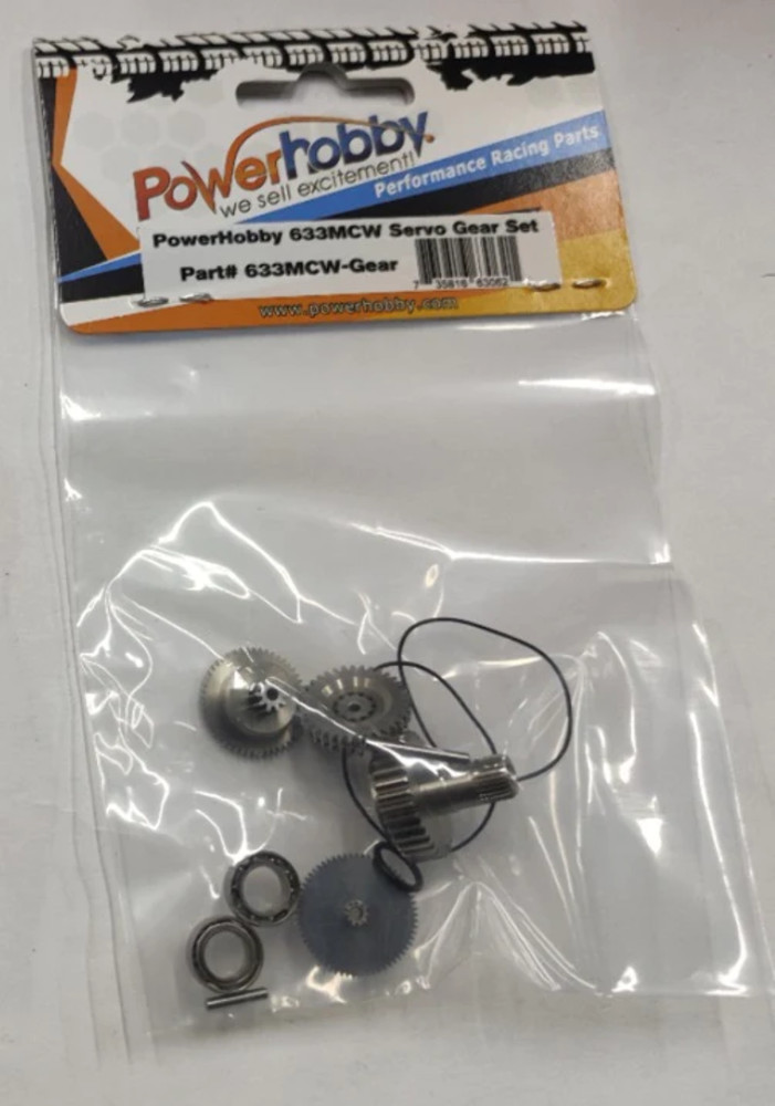 NEW Powerhobby 633MCW Replacement Servo Gears
