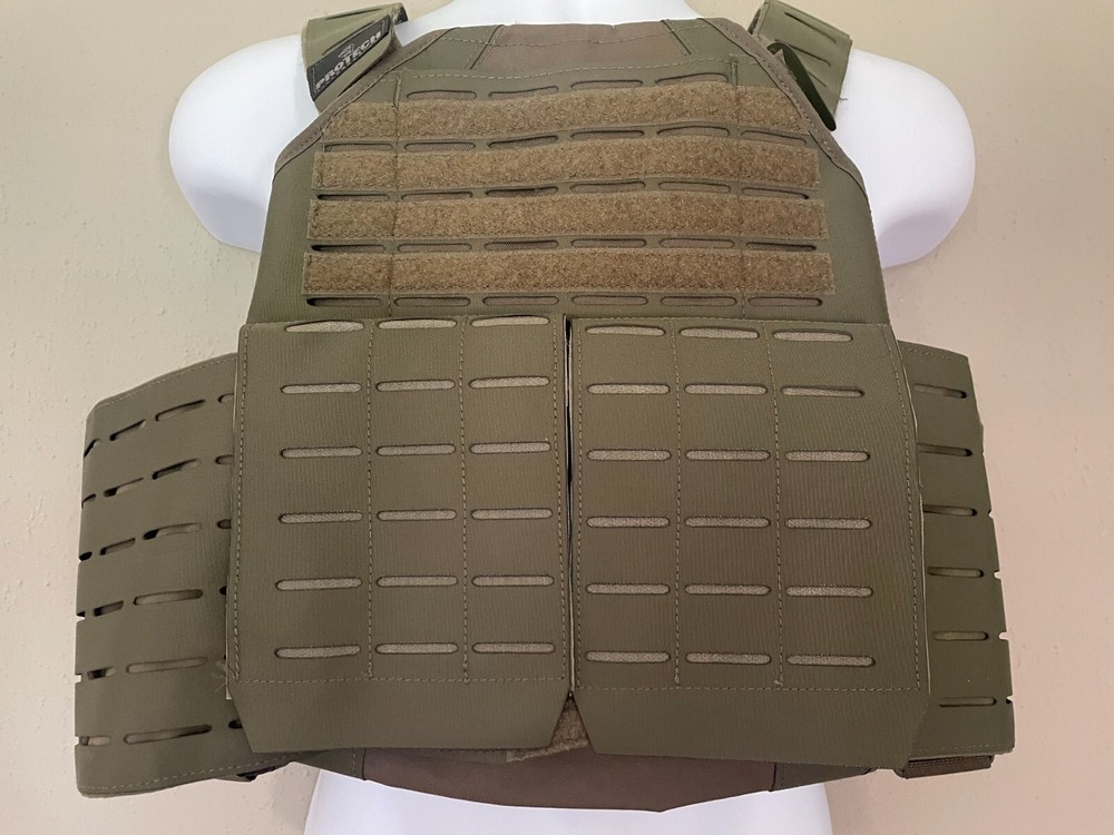 PROTECH Scalable Plate Rack System SHIFT 360 XL Ranger Green Webless Molle