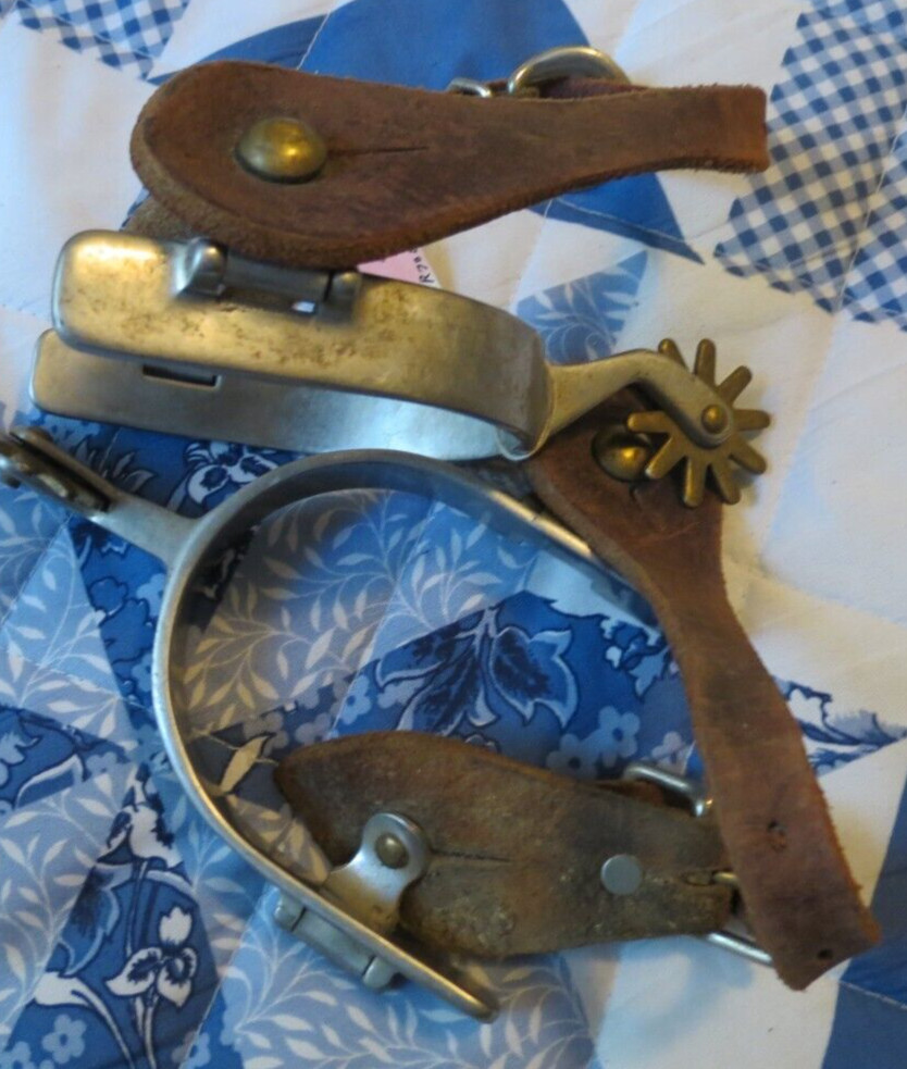 Vintage And Rustic Western Spurs
