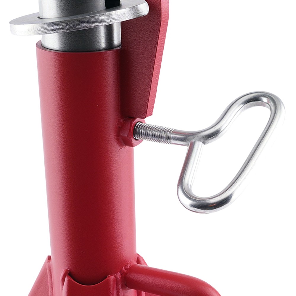 Adjustable Height Roller Jack Stand 2500lbs 27.6-52in Triangular Base Steel