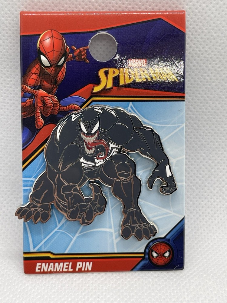 Marvel venom and SpiderMan pin Set !!