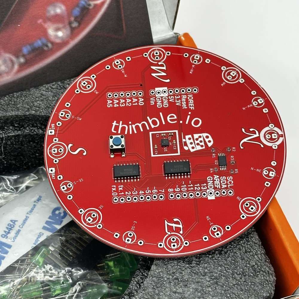 Thimble Thimble.io LED Compass STEM Kit Complete NEW UNUSED OPEN BOX