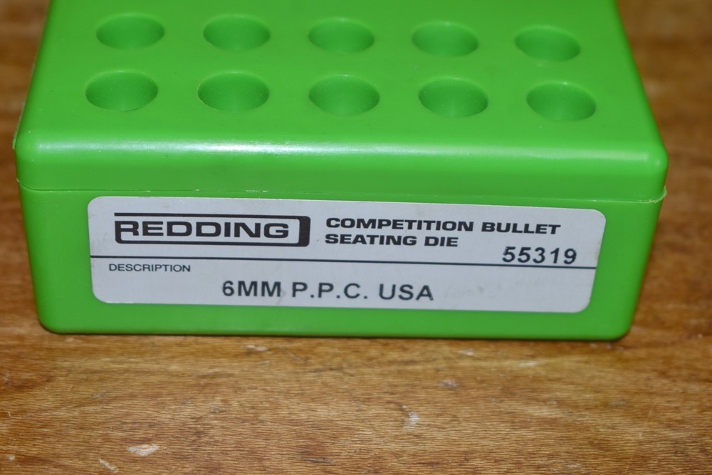 Redding 55319 6MM PPC Competition Seating Die for Reloading