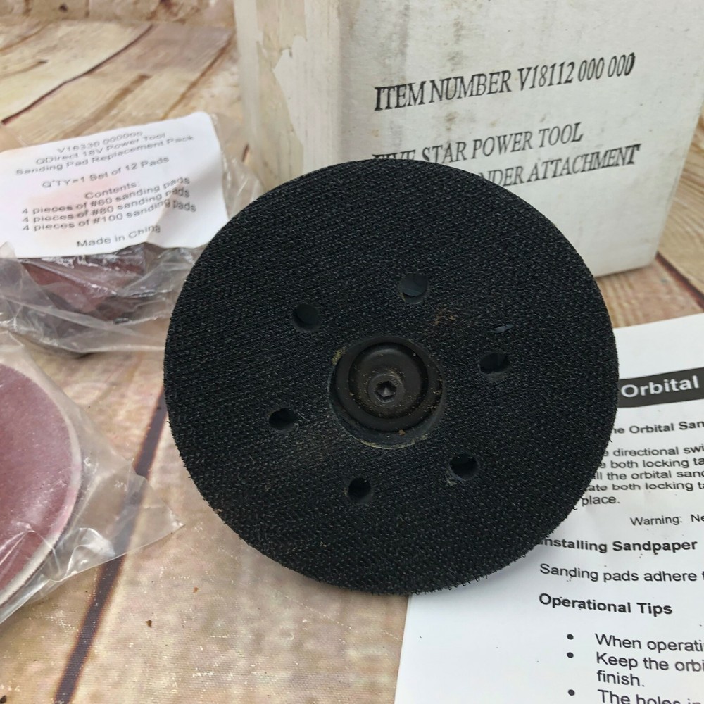 orbital sanding attachment power tool attachment