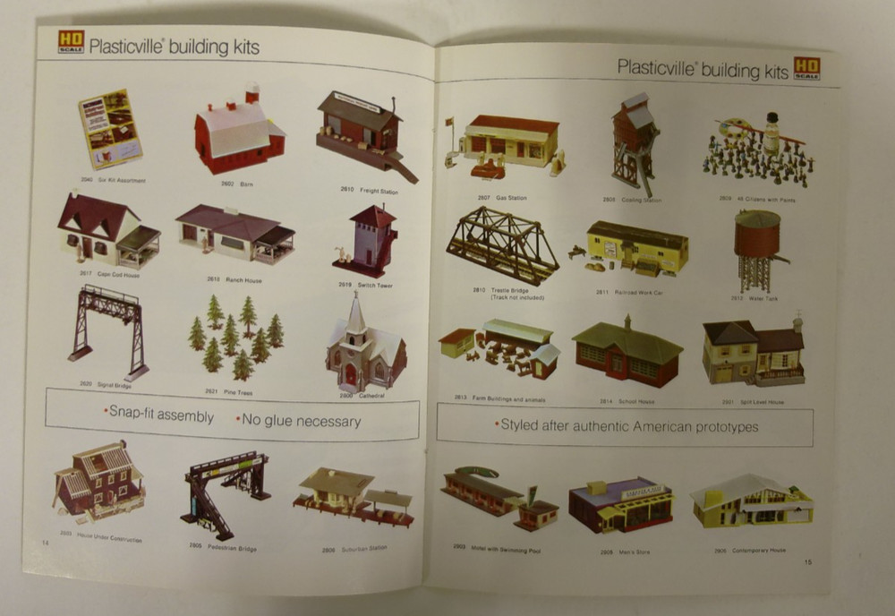 Vintage Bachmann Model Trains 1977 Mini Catalog