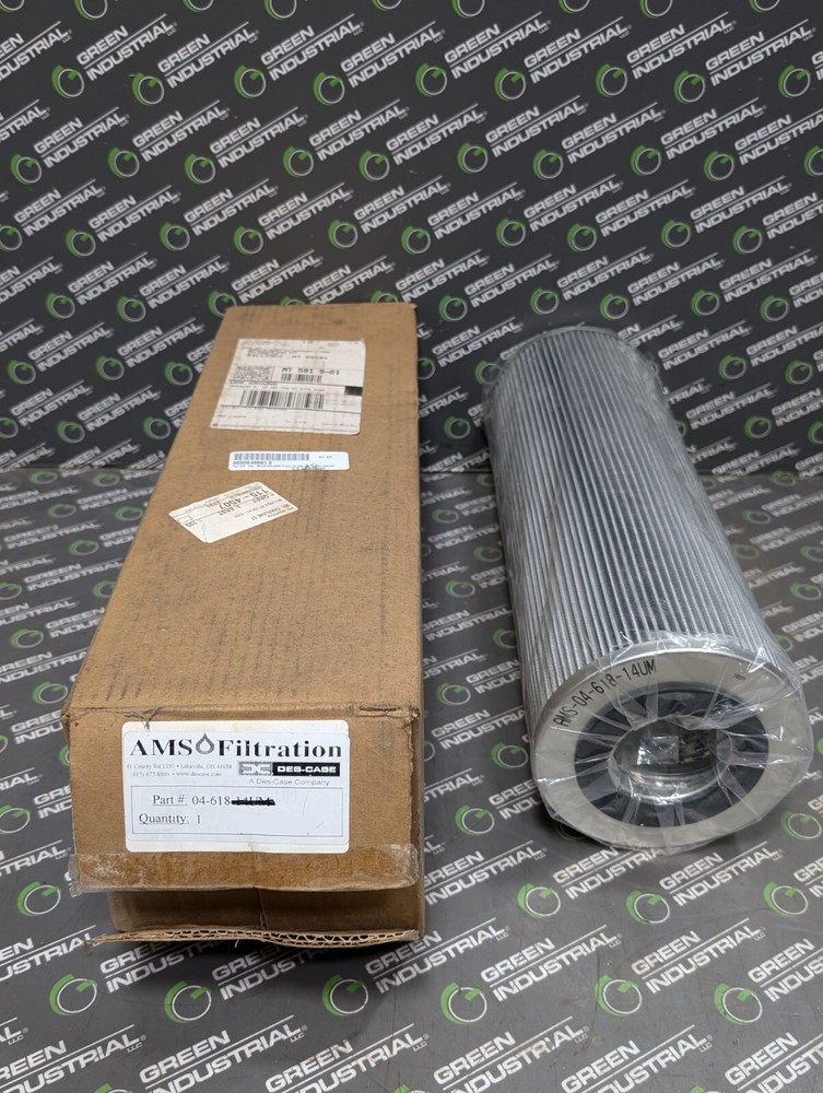 NEW AMS Filtration AMS-04-618-14UM Microglass Filter Element