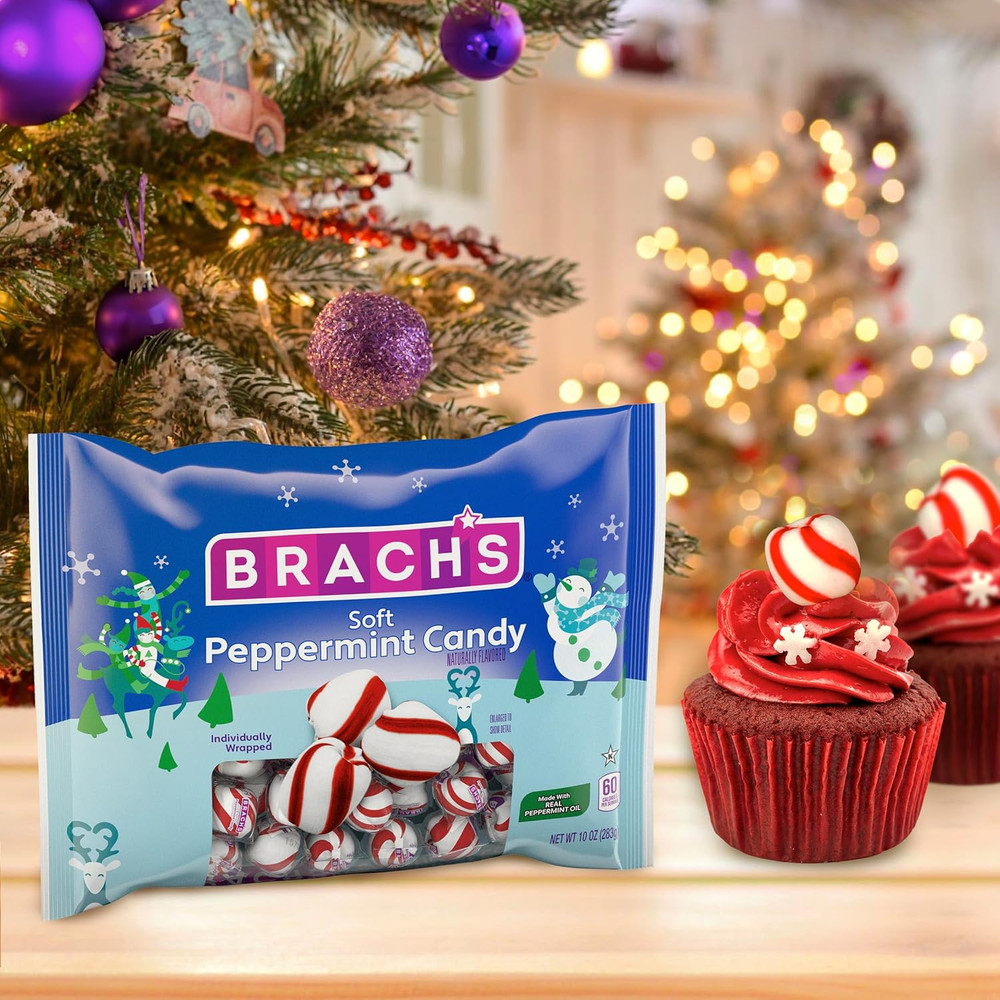 Holiday Soft Peppermint Candy, 10Oz