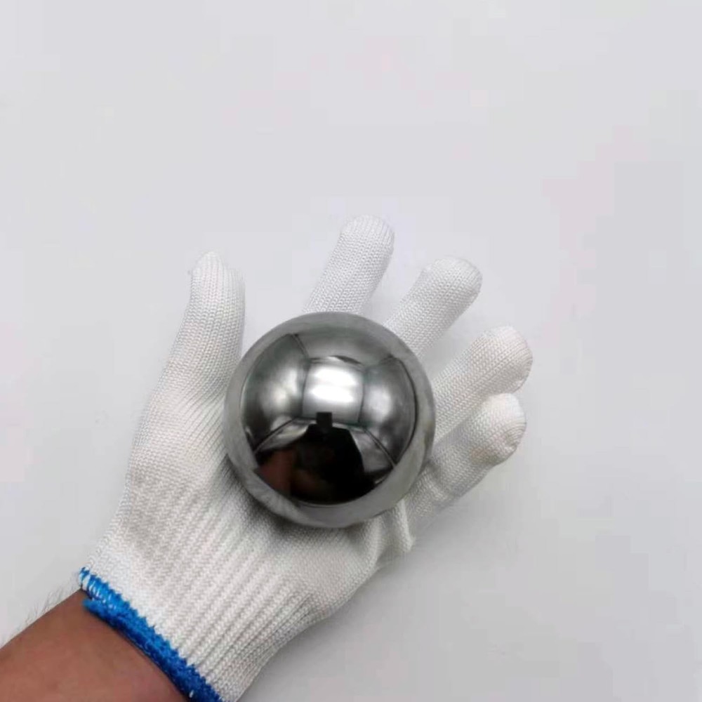 One Large 3" Inch Diameter Hardened Chrome Solid Steel Diameter: 3