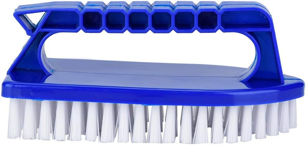 Swimming Pool Step Corner Brush Hand-Held Door Window Tools with Fine Nonslip...