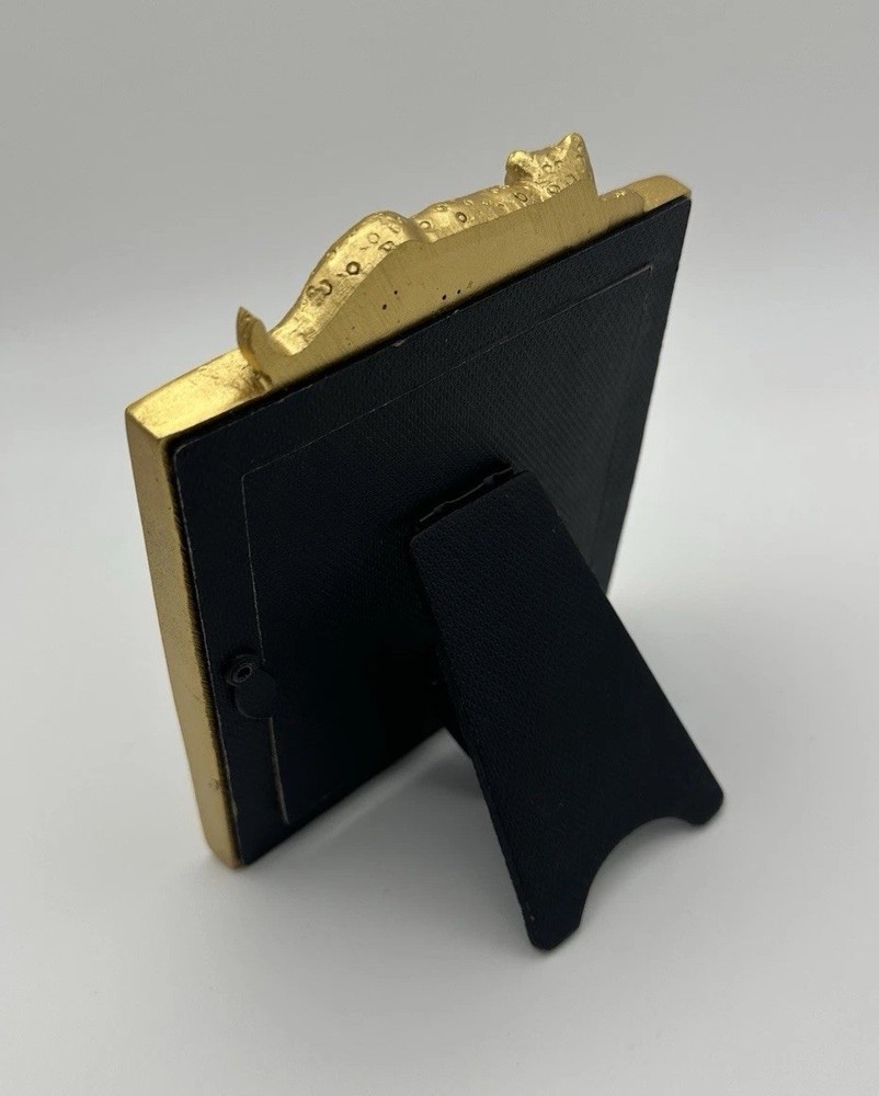 Modern Gold Leopard Small Photo Frame