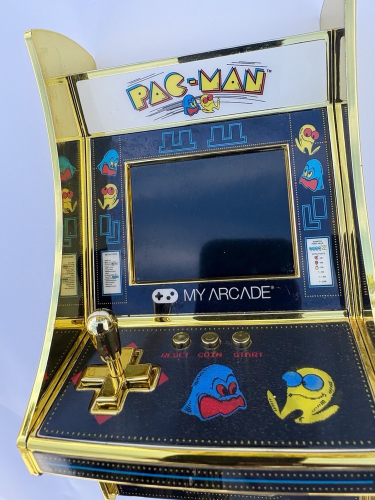 Arcade Pac-Man Mini Arcade Machine – Good Condition, Fully Working