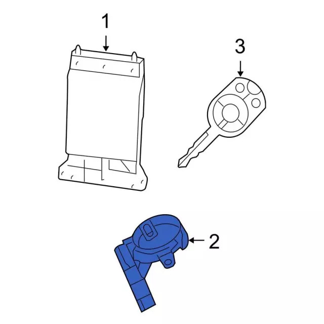 Genuine Ford Ignition Immobilizer Module 6V6Z15607C