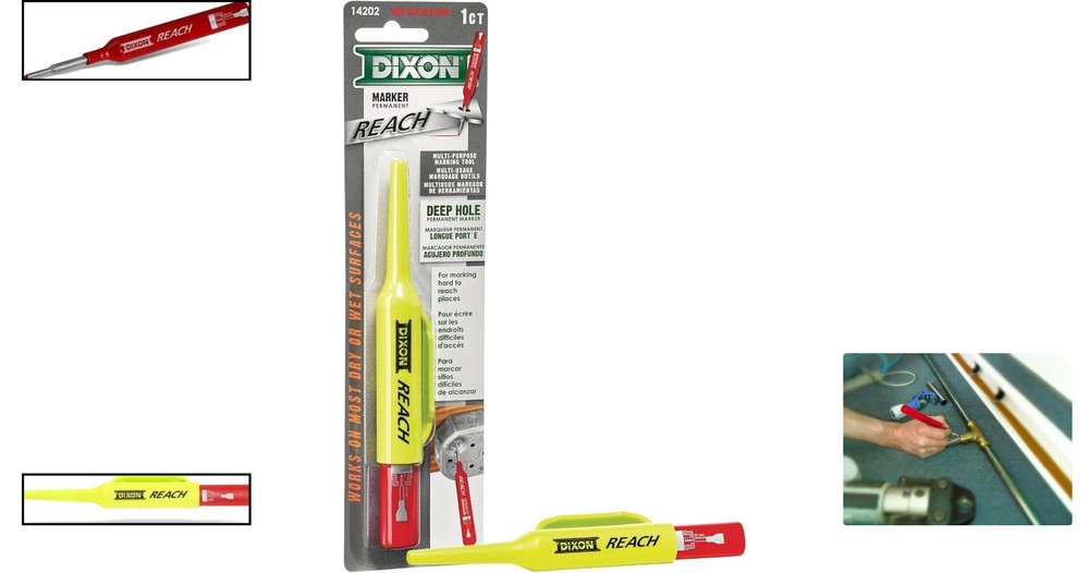 Multi-Surface Red Permanent Marker - Fine Point for Tight Corners, 1-Count