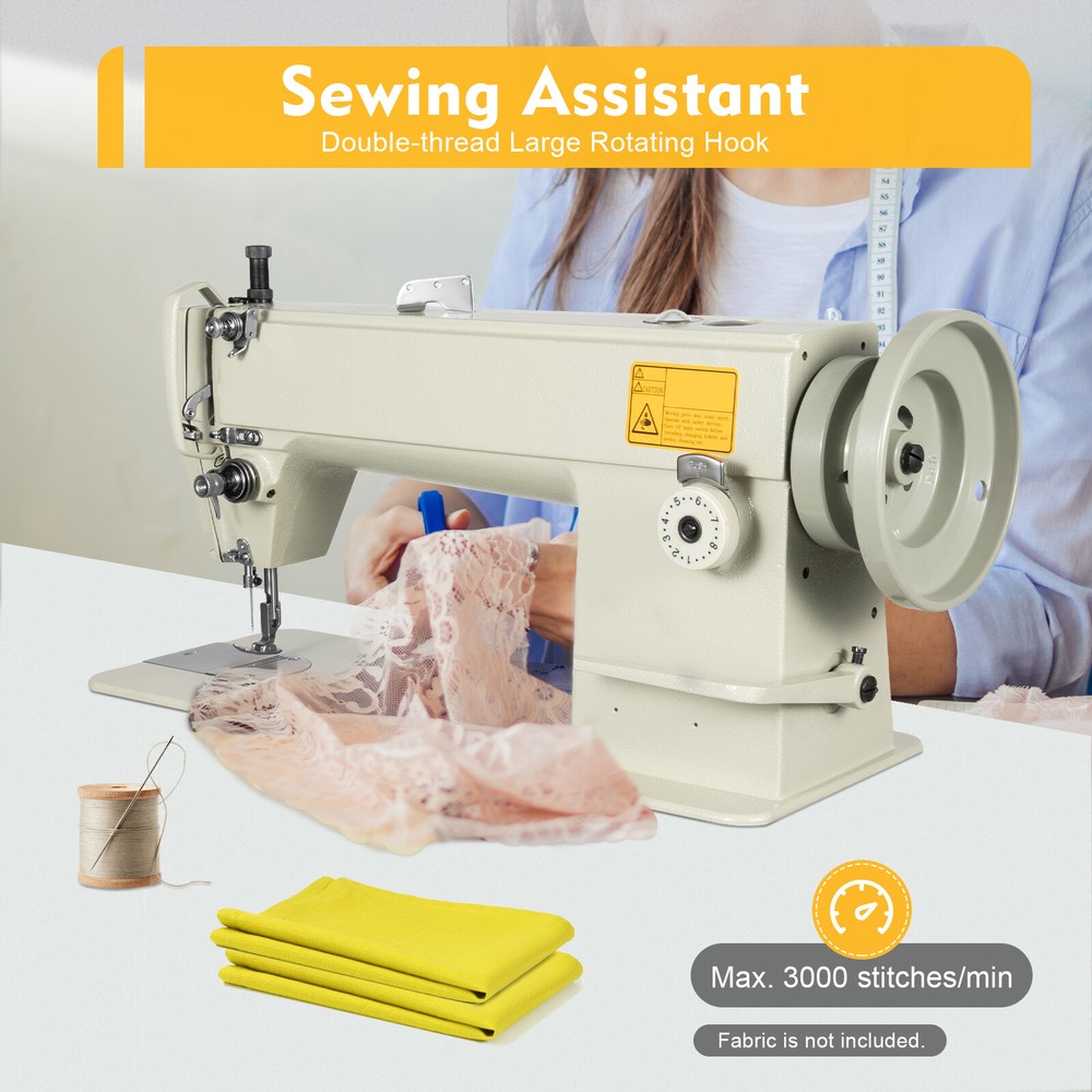 Industrial Heavy Duty Leather Sewing Machine, Thick Material Leather Sewing Tool