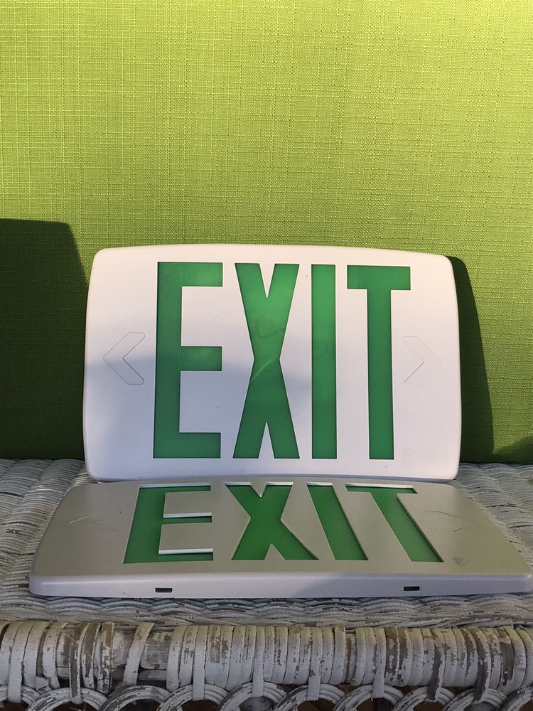 Lithonia Lighting Quantum Thermoplastic LED Emergency Exit Sign