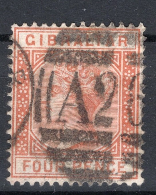 Gibraltar Scott 16 Used - CV 90$