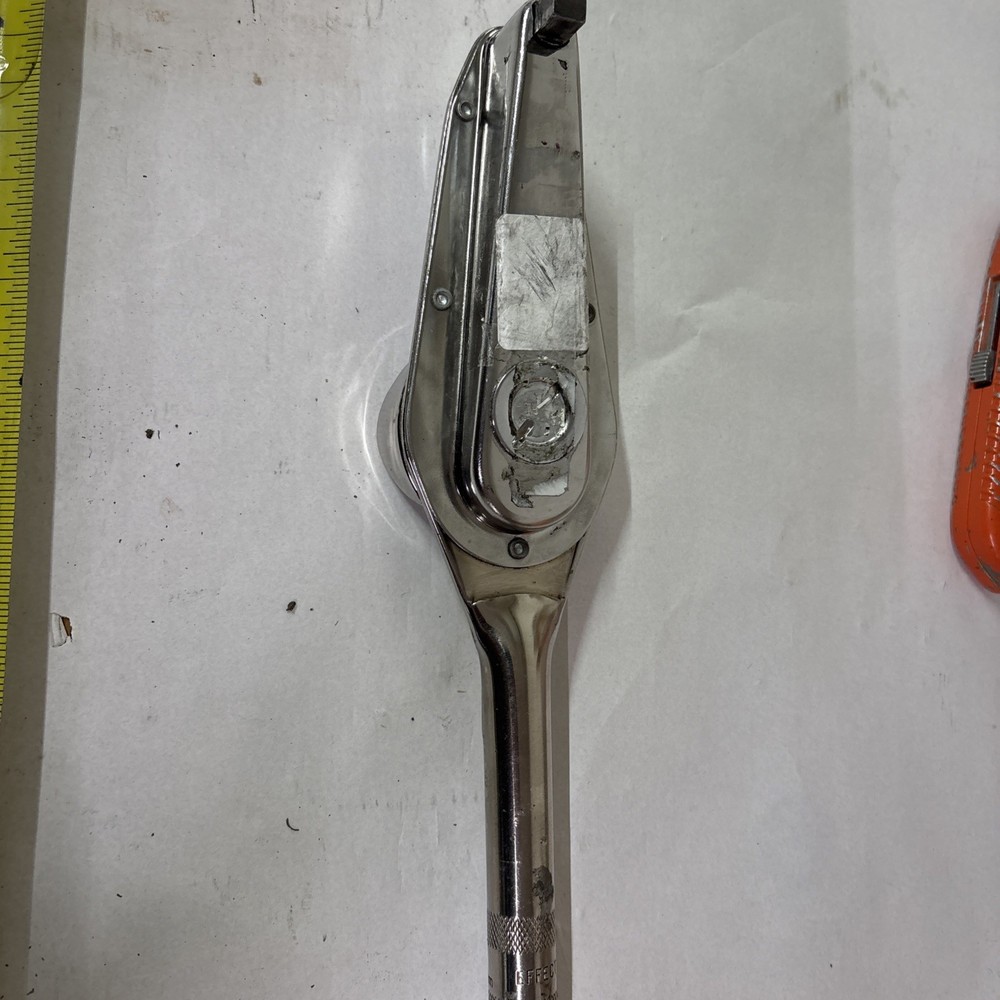 3/8" SNAP ON Torque Meter Wrench Torqometer 50 LBS TE50FLA