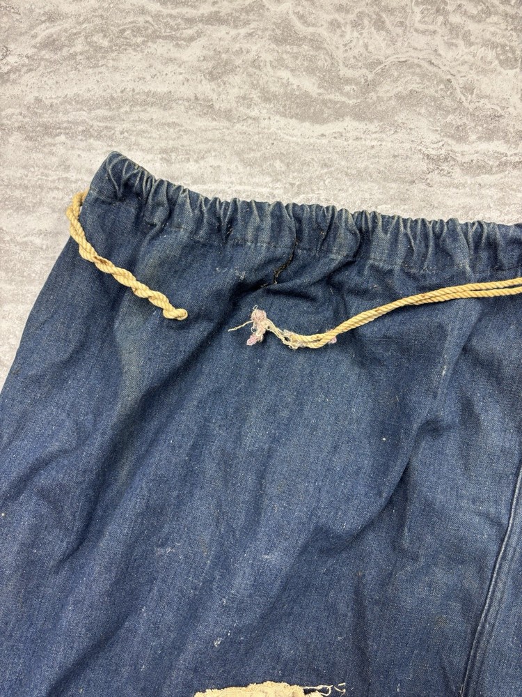 World War 2 Denim Laundry Bag
