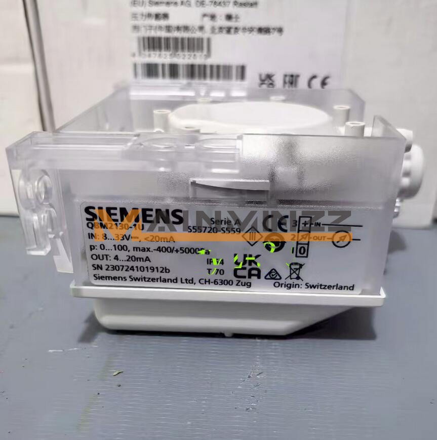 ONE NEW Siemens QBM2130-1U difference pressure sensor