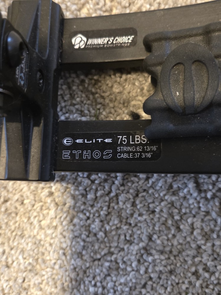 Elite Ethos 75lbs w/ QAD Drop away rest