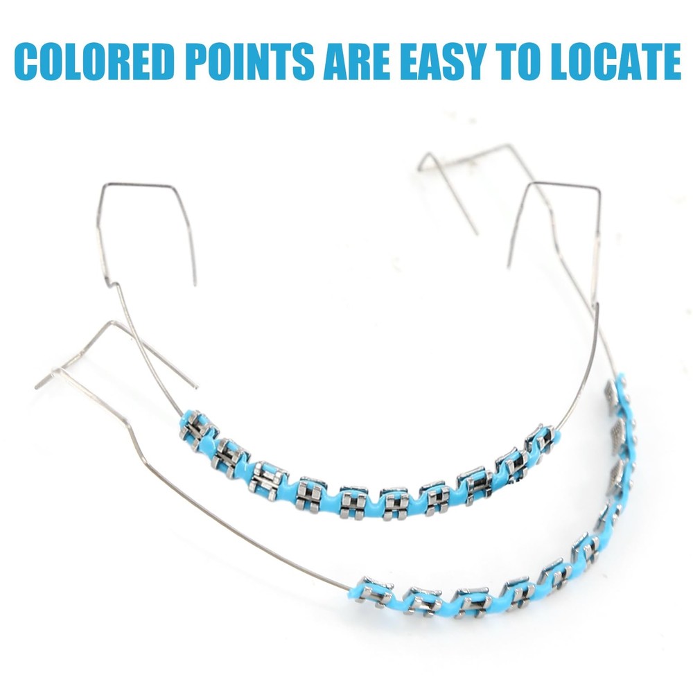 4 Pair of Temporary Tooth Decoration, Teeth Retainer Practical Brackets para ...