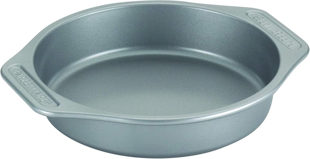 Nonstick Bakeware Set with Cooling Rack, 10-Piece, Gray