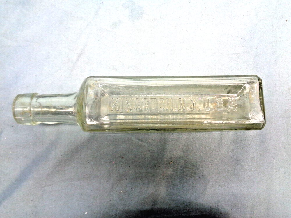 (5) Antique Nice Glass Bottles