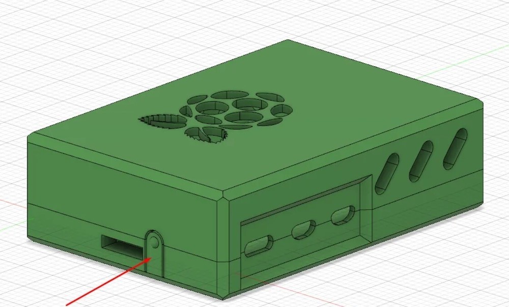 3D Printed Raspberry Pi 5 Snap Fit Case