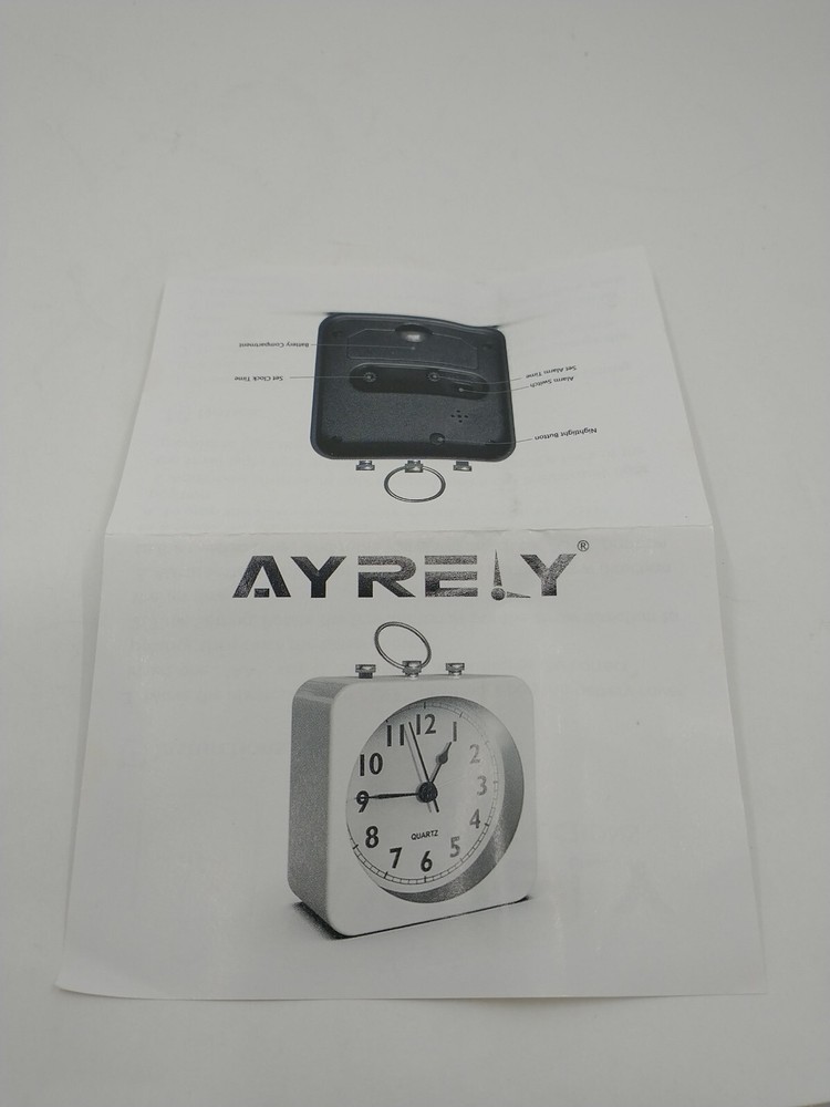 Ayrely Brand Alarm Clock
