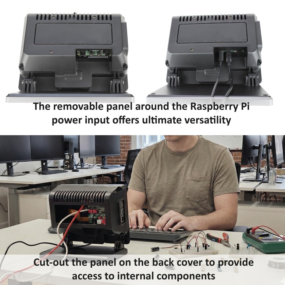 SmartiPi Touch 3 - with The 7" Raspberry Pi Touch Display 2