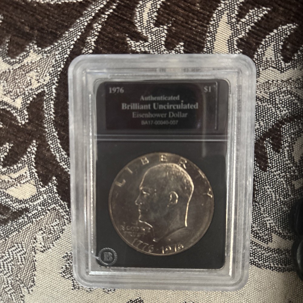 1976 brilliant uncirculated eisenhower dollar