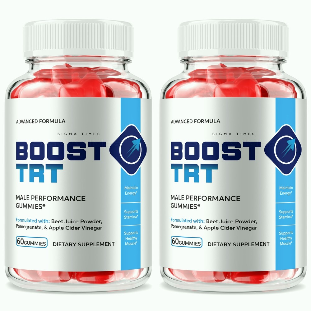 Boost TRT Male Gummies, BoostTRT Performance Gummy for Men - 2 Pack
