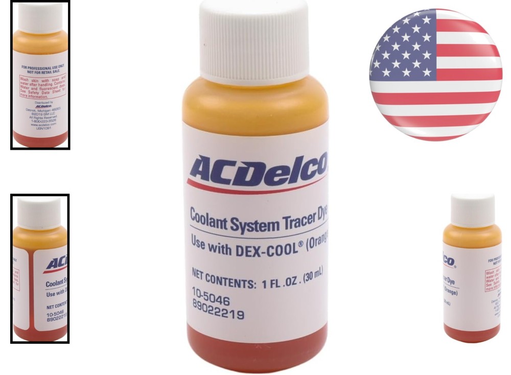 Quick-Detect 1 oz Dex-Cool Leak Detection Dye - Efficient Solution for Mechanics