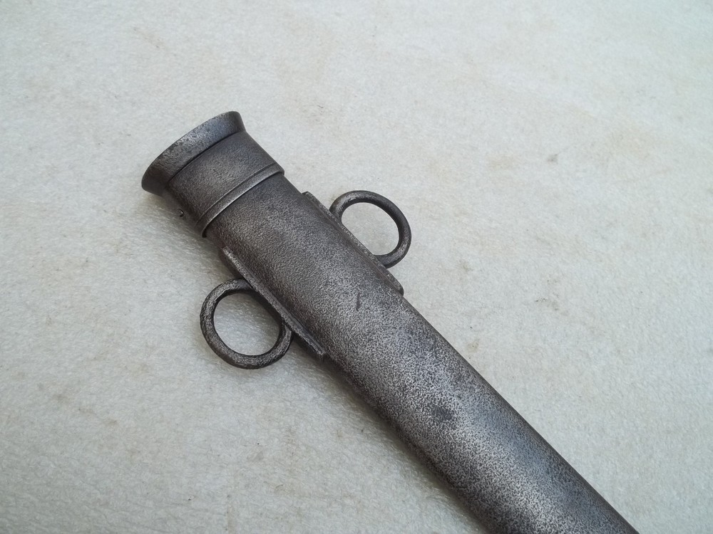 Antique British 1885 Pattern Cavalry Trooper's Sword Scabbard