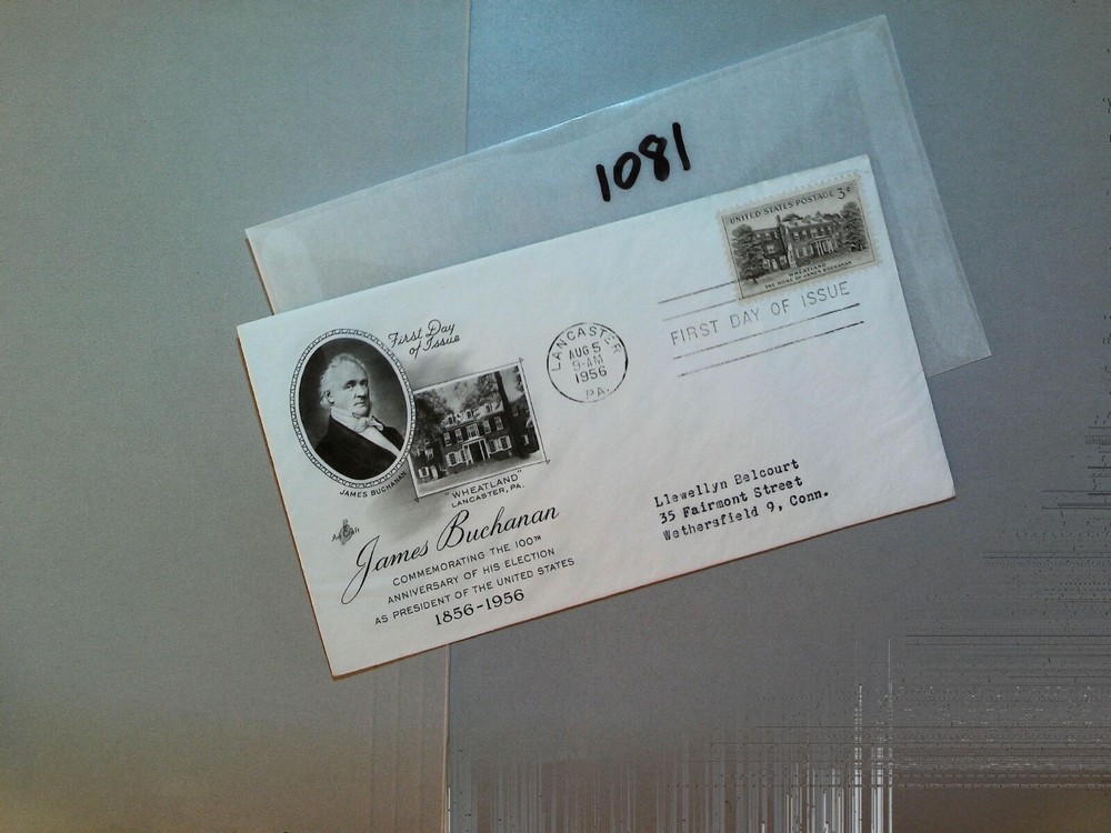 U. S. FDC - 1081  - Wheatland  - comb. shipping!