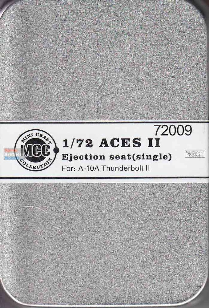 MCC72009 1:72 Mini Craft Collection Aces II Ejection Seat (for A-10A