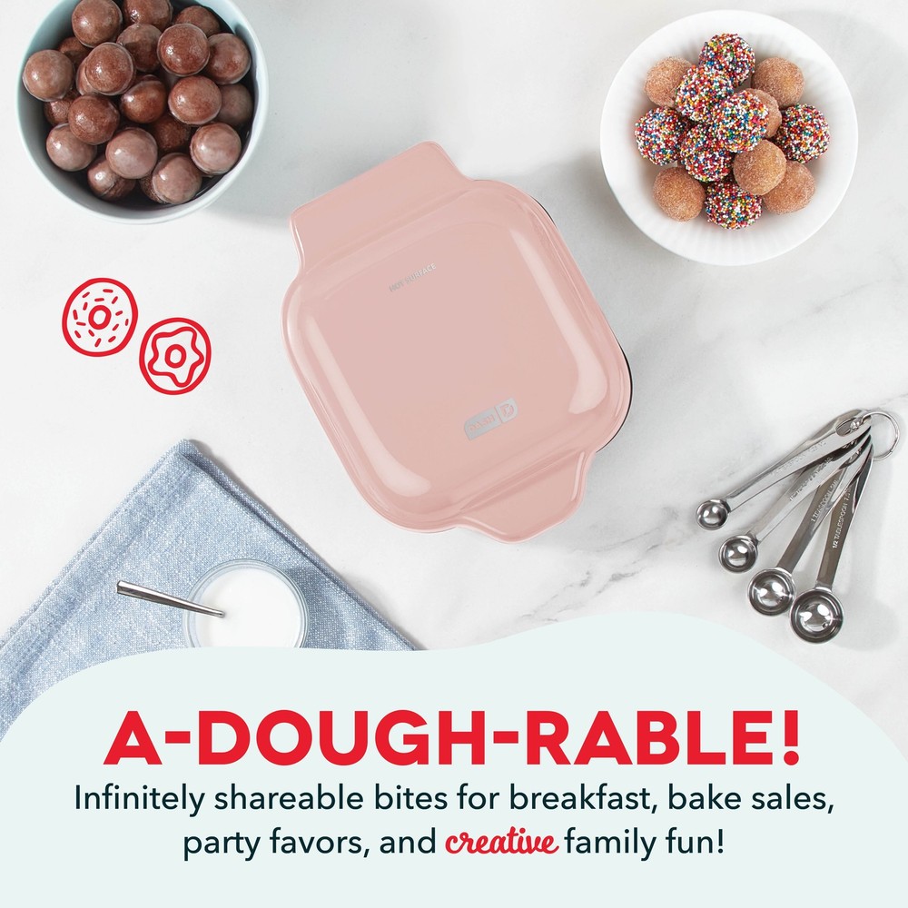 Donut Bite Maker 9 Donut Bites Rose