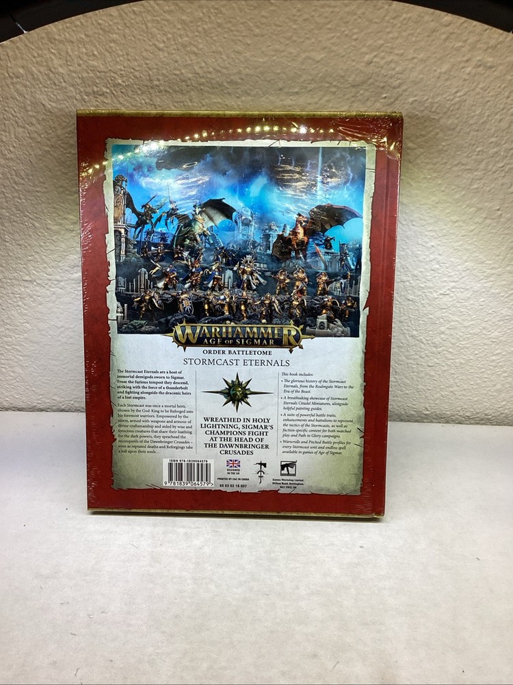 Warhammer AoS BATTLETOME STORMCAST ETERNALS sealed OOP CM51921